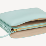 Trio Flap in Powder Blue