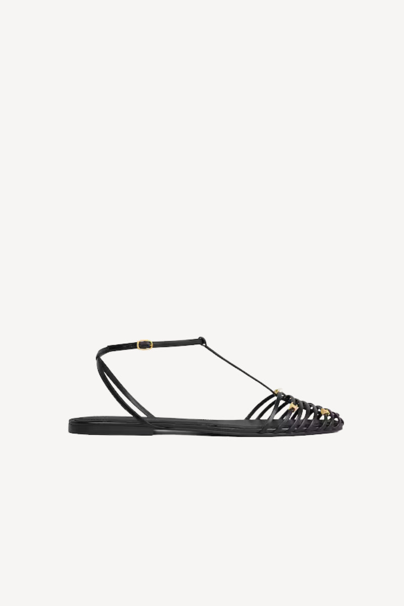 Strappy Flat Sandal 05