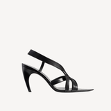 Sadie Multi Strap Sandal 85 in Black
