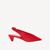 Origami Cubic Slingback 45 in Red