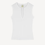 Iman Tank in White
