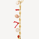 Fish Multi Charm Bracelet