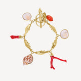 Fish Multi Charm Bracelet