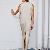 Long Issa Dress in Pearl