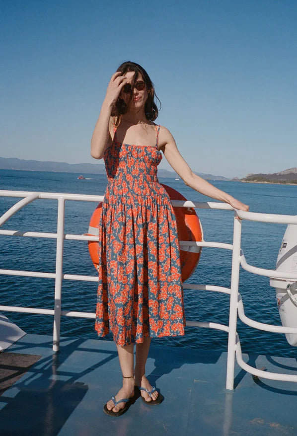 Volta Dress in Surf