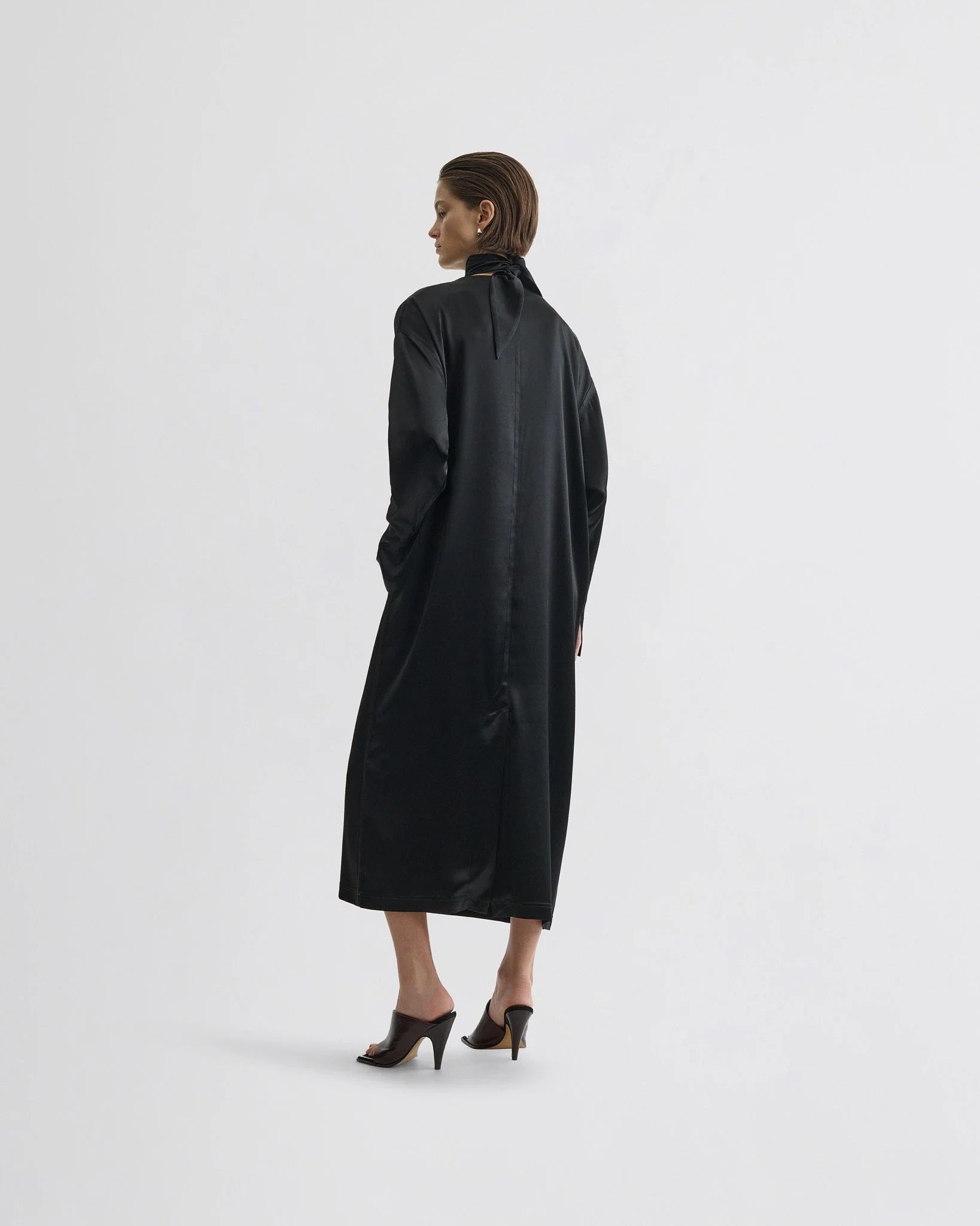 Liquid Knot Collar Dress