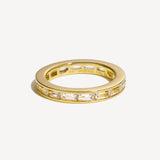 Prism Stacking Ring - White Topaz