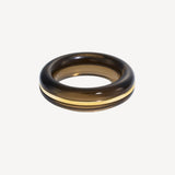 Essential Stacking Ring - Smokey Quartz