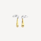 18K Gold + Silver Moment Earrings