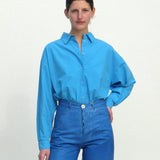 Alberta Shirt in Pool Blue