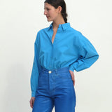 Alberta Shirt in Pool Blue