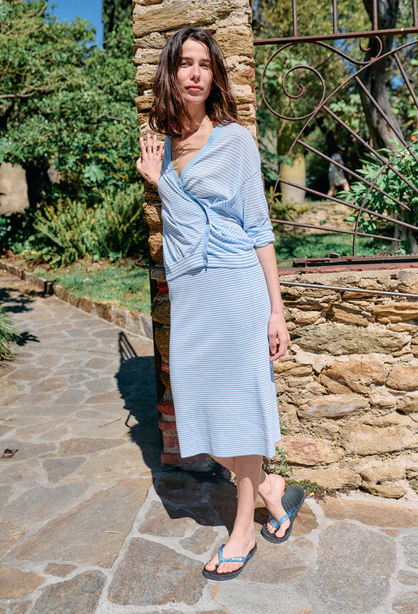 Faye Skirt in Periwinkle