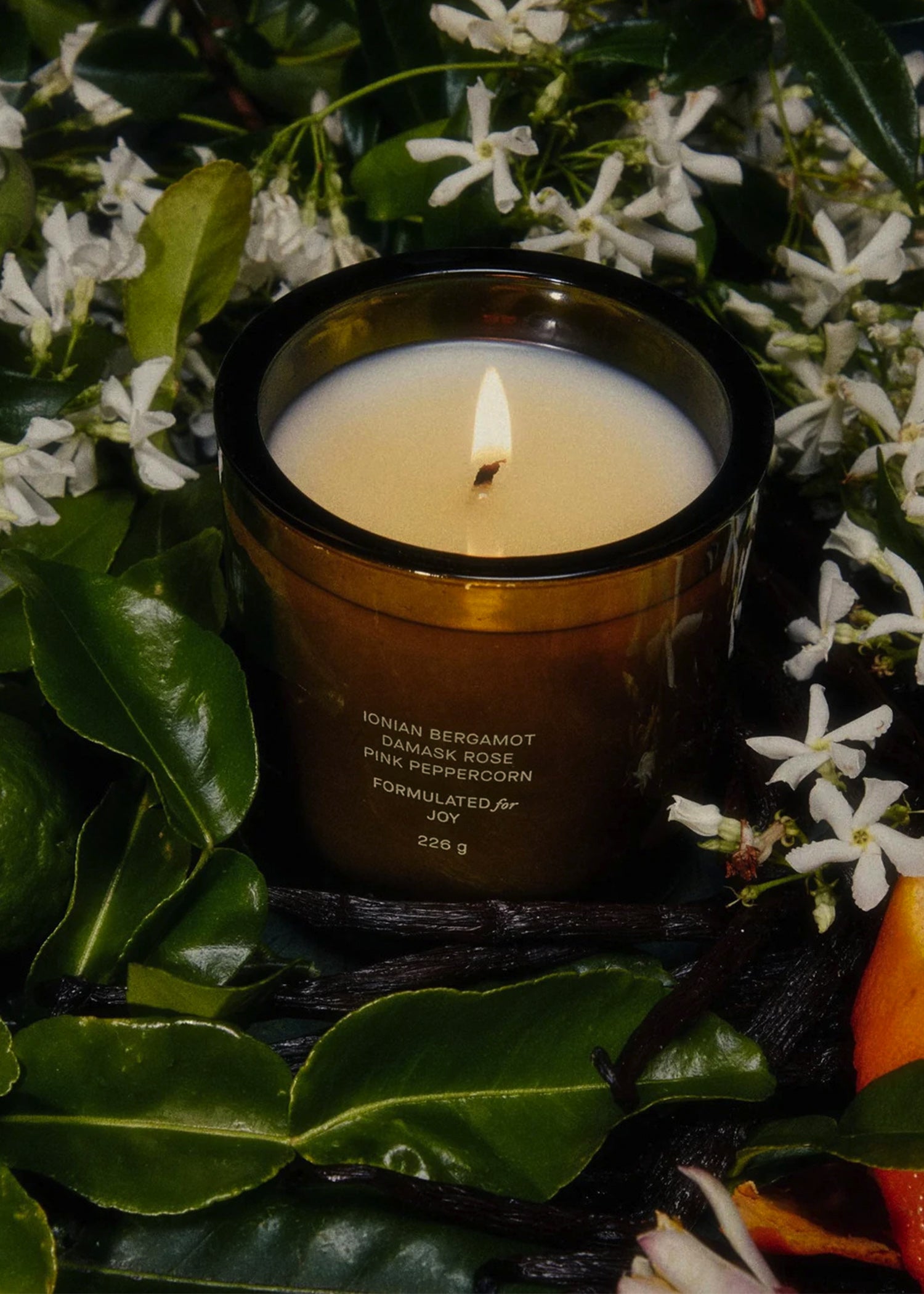 Night Blooming Jasmine & Damask Rose Candle