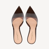 Elle 55 in Glass & Brown