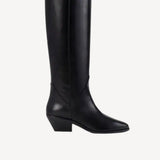 Saga Boot In Black Leather