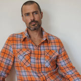 Midnight Sun Tartan Cashmere Shirt