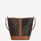 Small Bucket in Tan