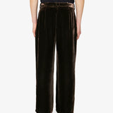 Leandra Pant in Dark Brown