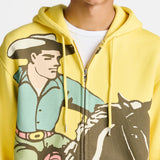 Cowboy Front Zip Hoodie
