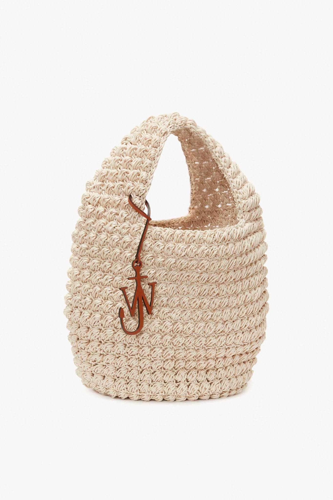 Natural Large Popcorn Basket Bag