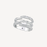 Dragon Claw Ring In White Gold
