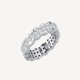 Princess Ring In White Gold