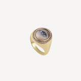 Enamel Eye Ring