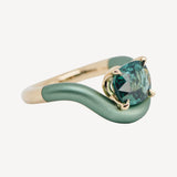 El Busa Lagoon Ring in Olive