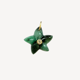 Starfish Charms in Raw Emerald