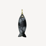 Sardine Charms in Obsidian