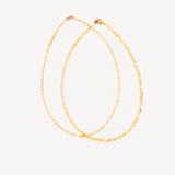 Alboni Gemstone Beaded Necklace - Small in Golden Topaz