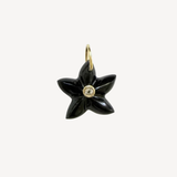Starfish Charms in Balck Onyx