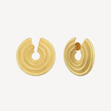 'Jodha Bai Spirit Twisting Hoop Earrings - Maxi