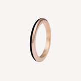 Candy Lacquer Slim Horizon Band in Black