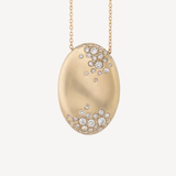Storm Winter Oval Necklace