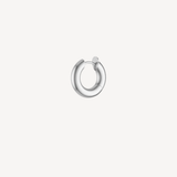 Macro Hoop Silver (Single)