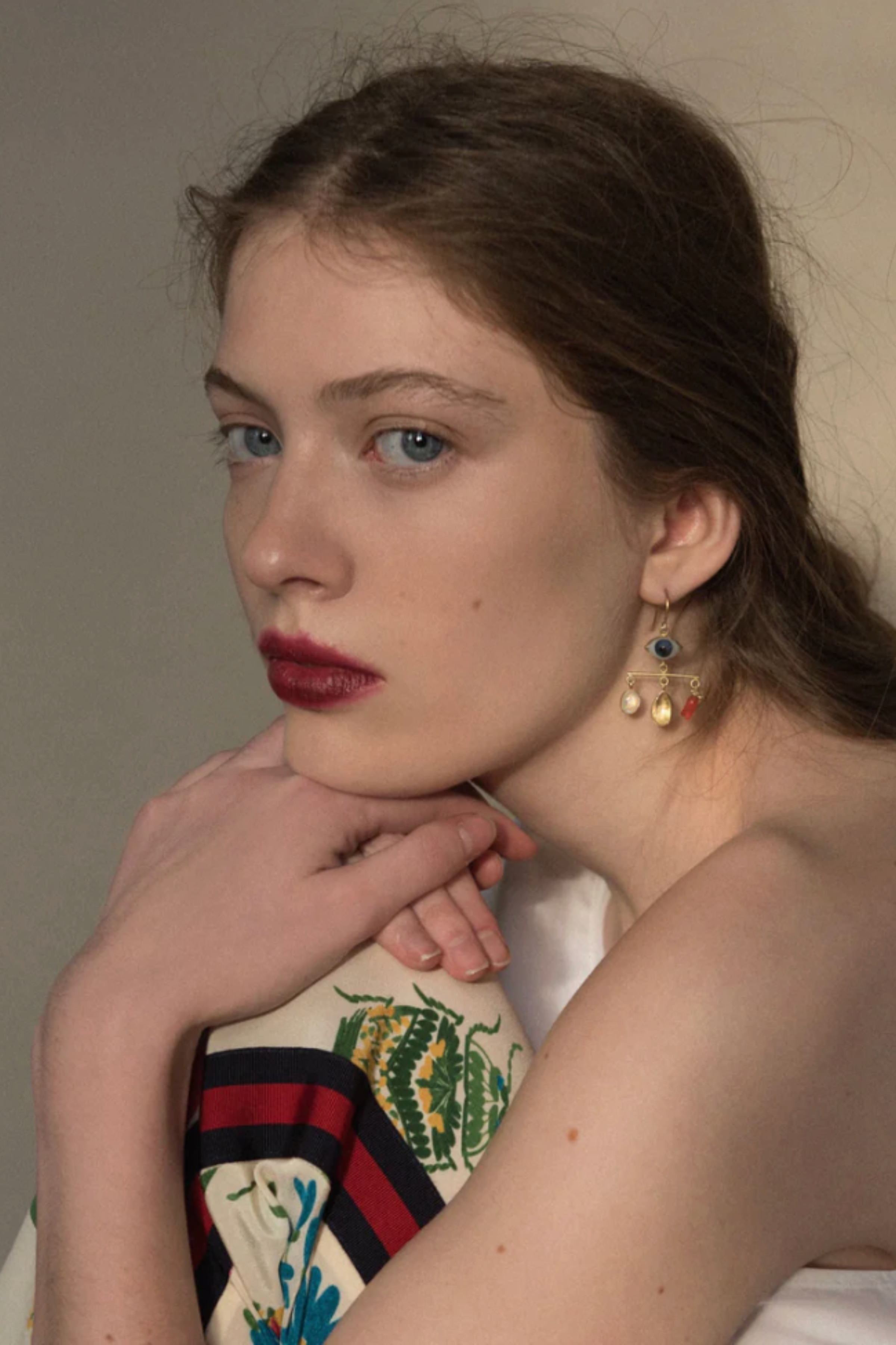 Eye Balance Drop Earrings