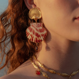 Scallop Earrings
