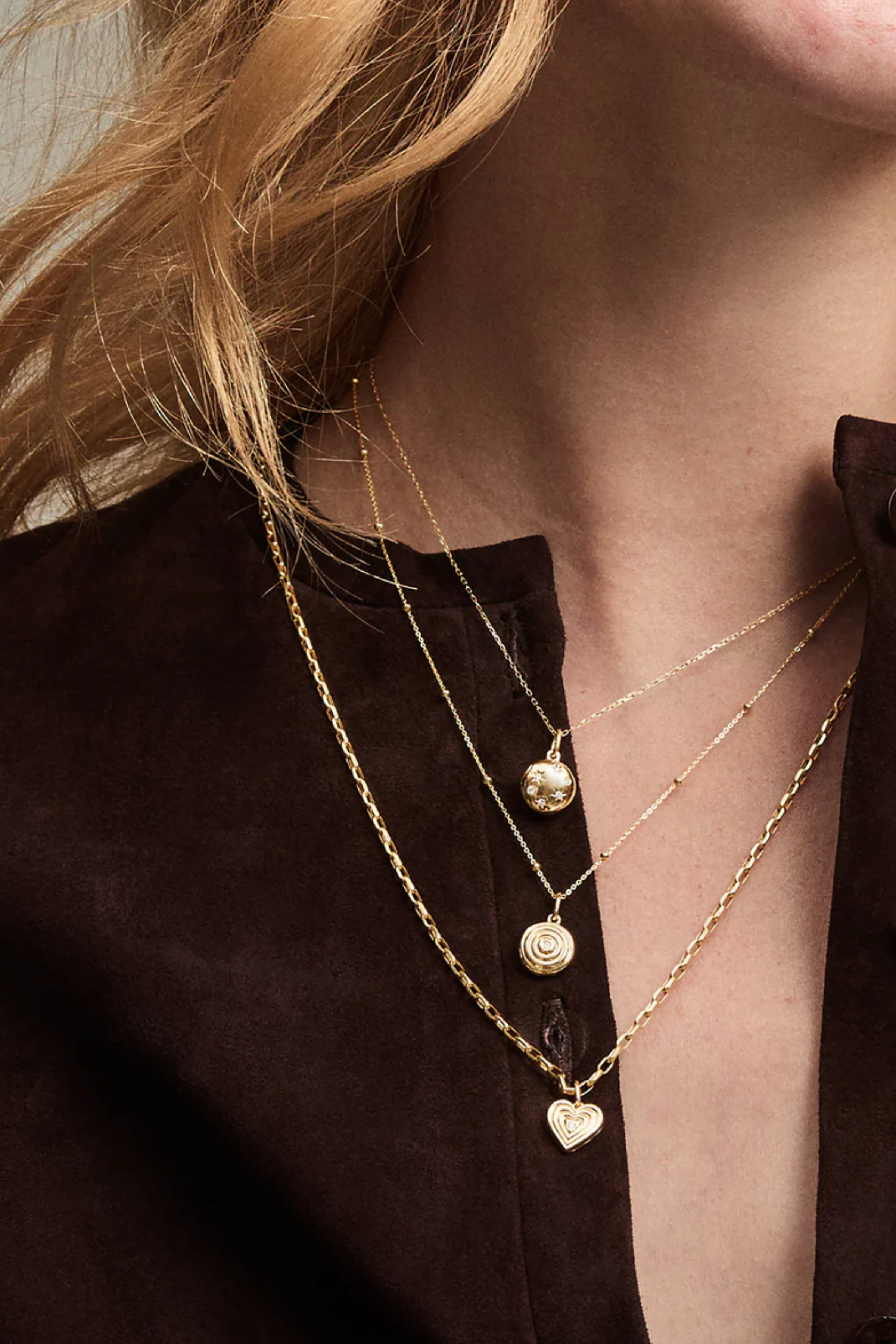 Groovy Diamond Heart Locket Mini Charm