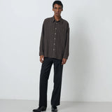 Stable Shirt in 160 Chocolate