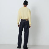 Loose Raw Selvedge in Raw Indigo
