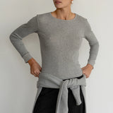 The Pointelle Long Sleeve