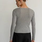 The Pointelle Long Sleeve