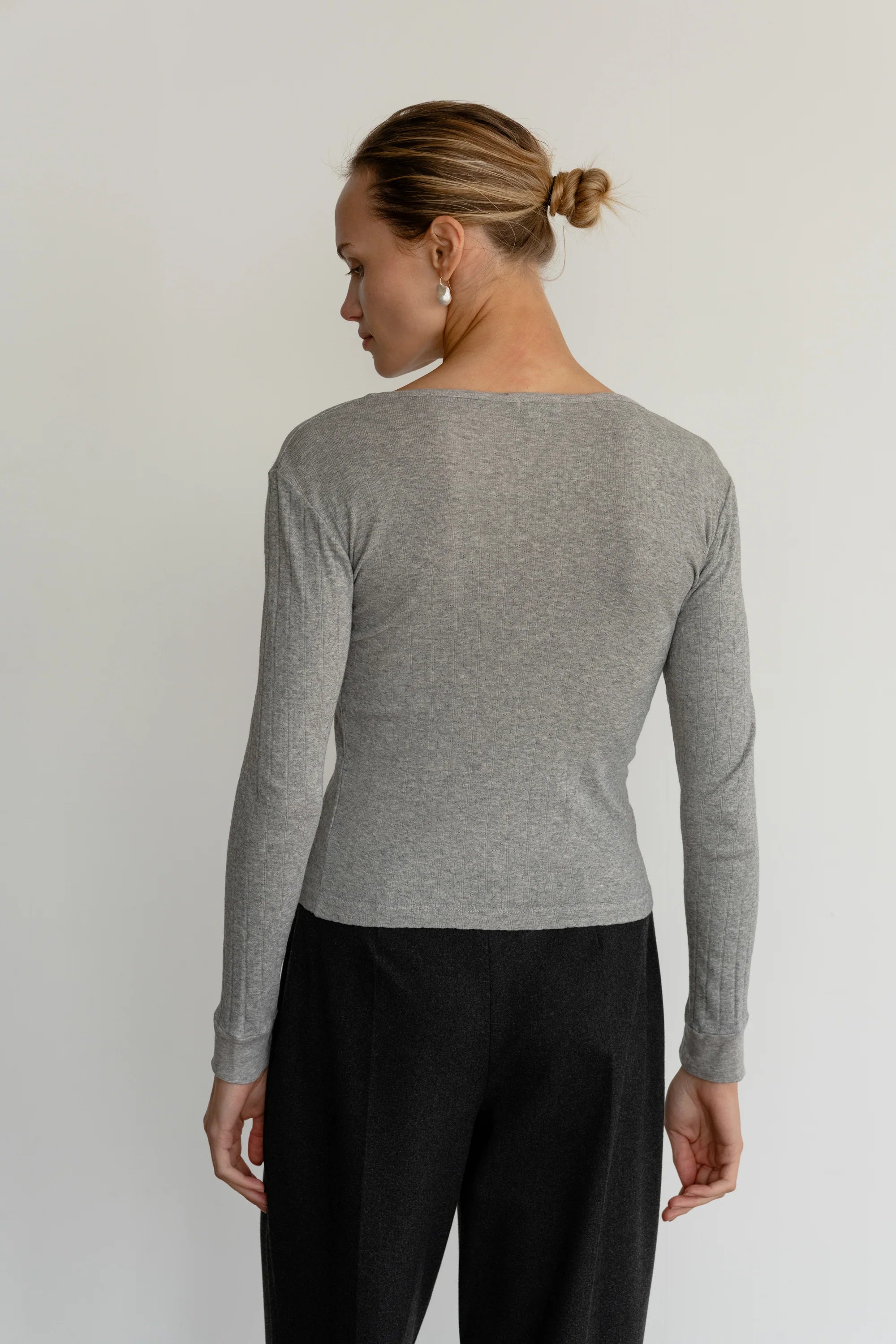The Pointelle Long Sleeve