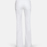Maria Slim Bootcut in White