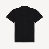 Slim Pleated Polo