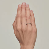 Prism Stacking Ring - White Topaz