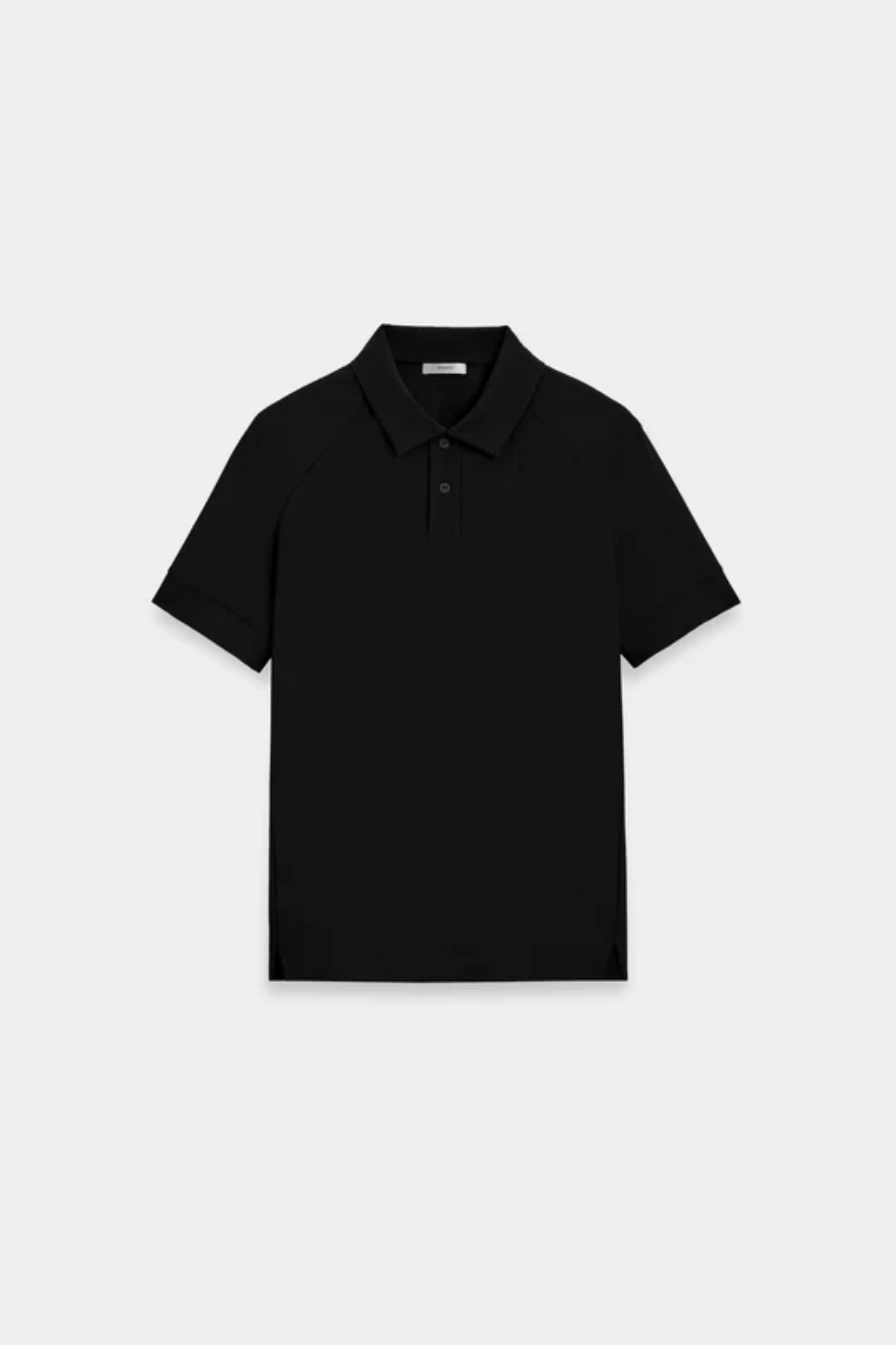 Movement Polo in Black-MOVEMENT POLO IN BLACK-ByGeorge