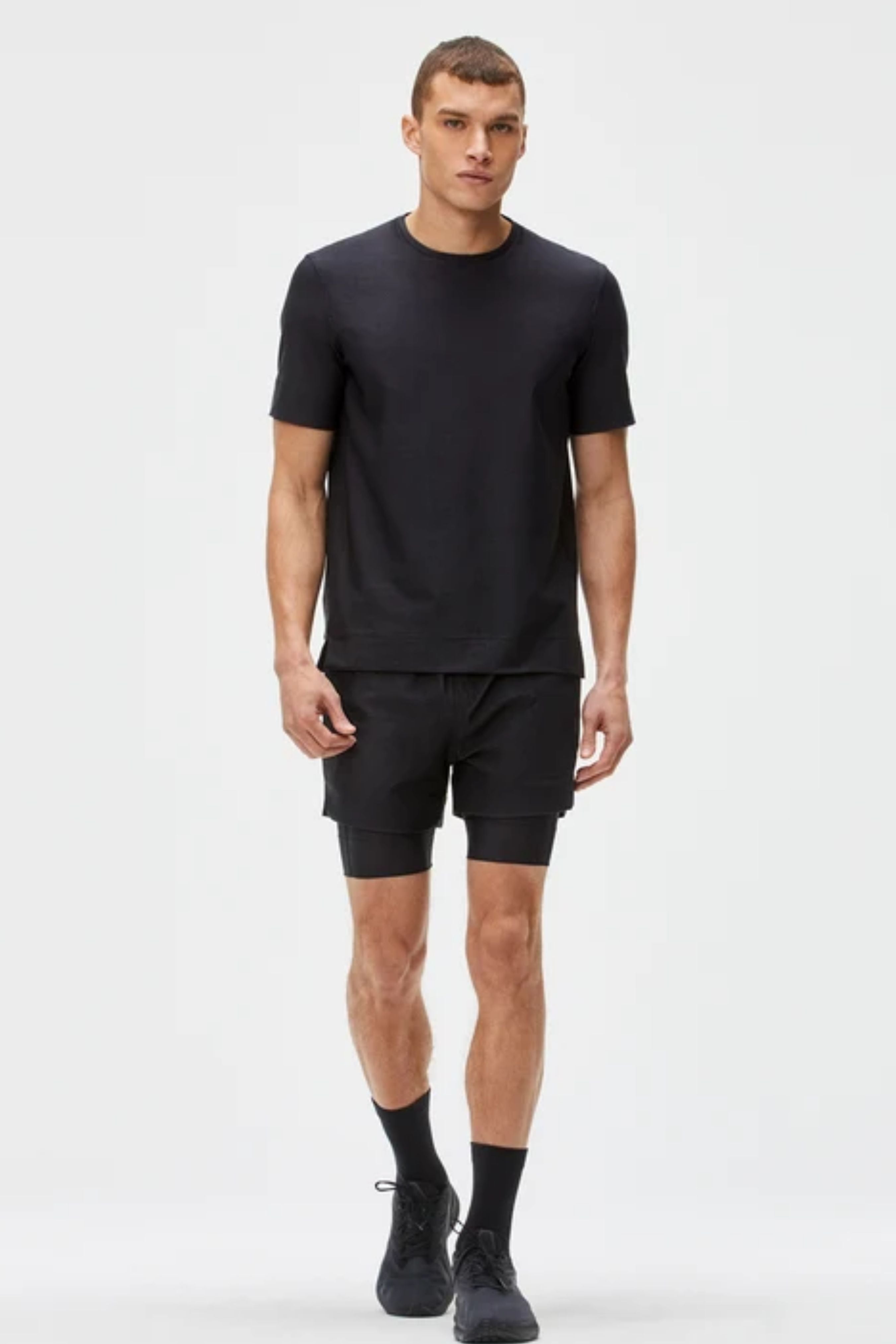 Movement T-Shirt Short Sleeve in Black-CON-MOVEMENT T-SHIRT SHORT SLEEVE-BLACK-ByGeorge