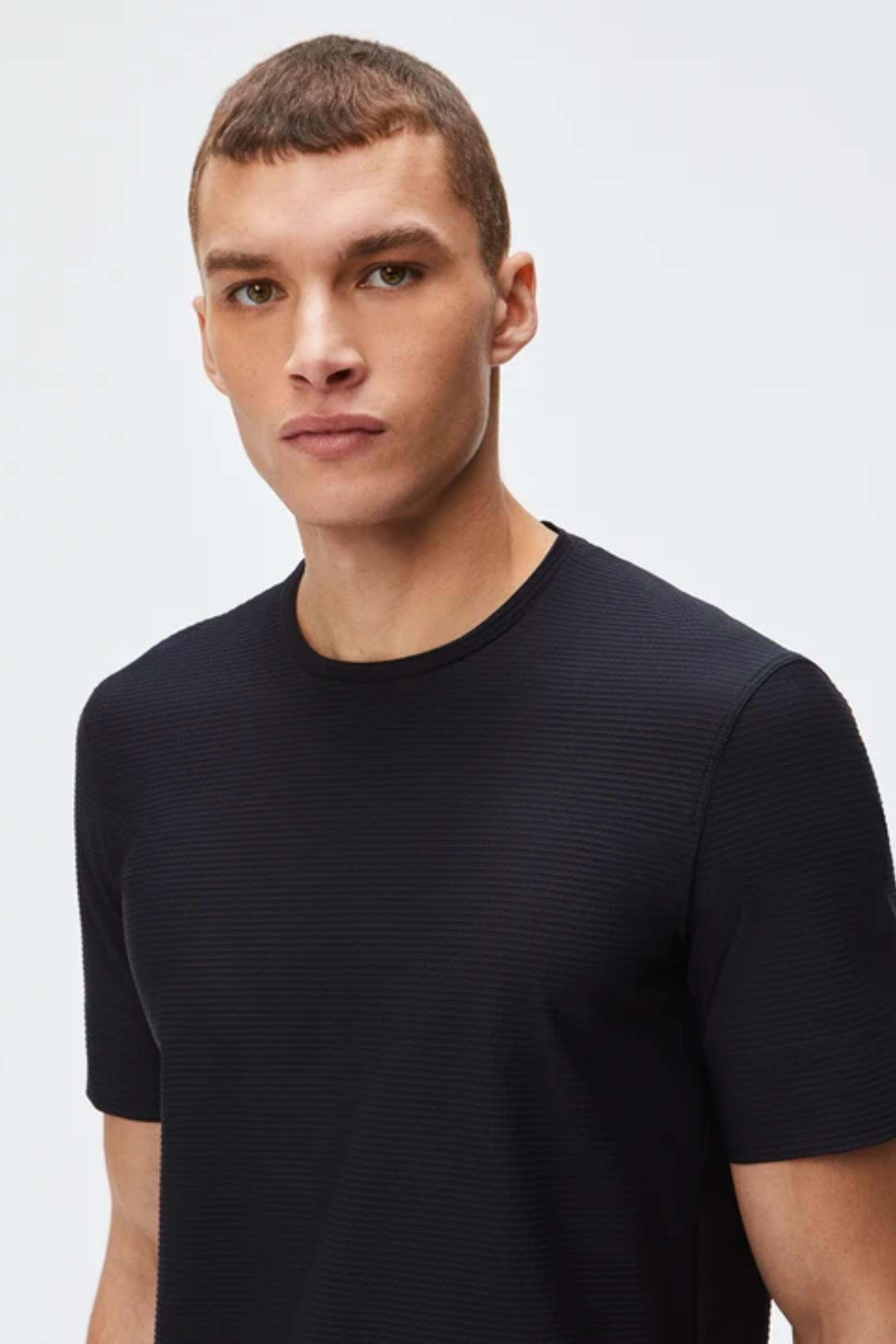Movement T-Shirt Short Sleeve in Black-CON-MOVEMENT T-SHIRT SHORT SLEEVE-BLACK-ByGeorge